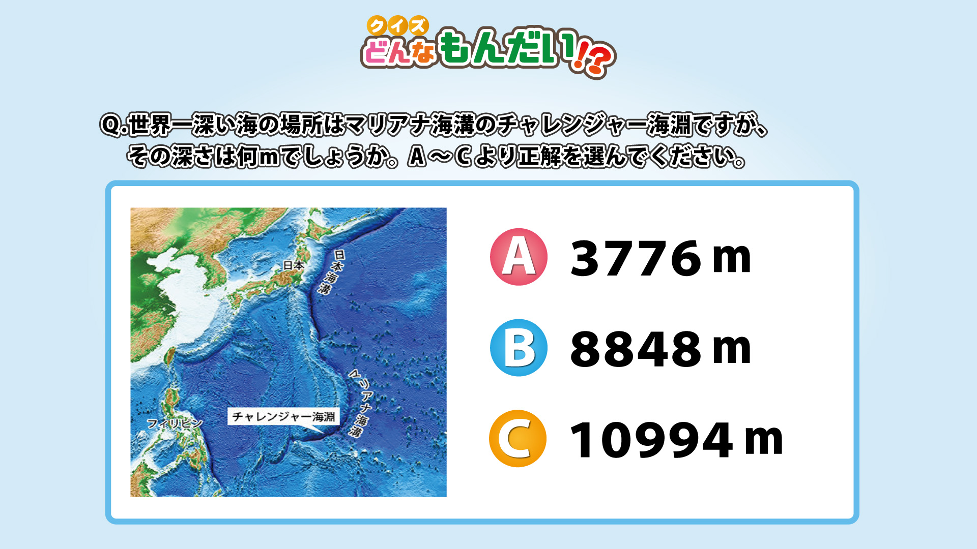 クイズ　どんなもんだい⁉　2024年2月号